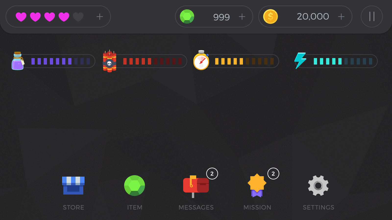 LayerLab Shop GUI Neon interface displayed on screen in a play mode, highlighting vibrant neon design elements.