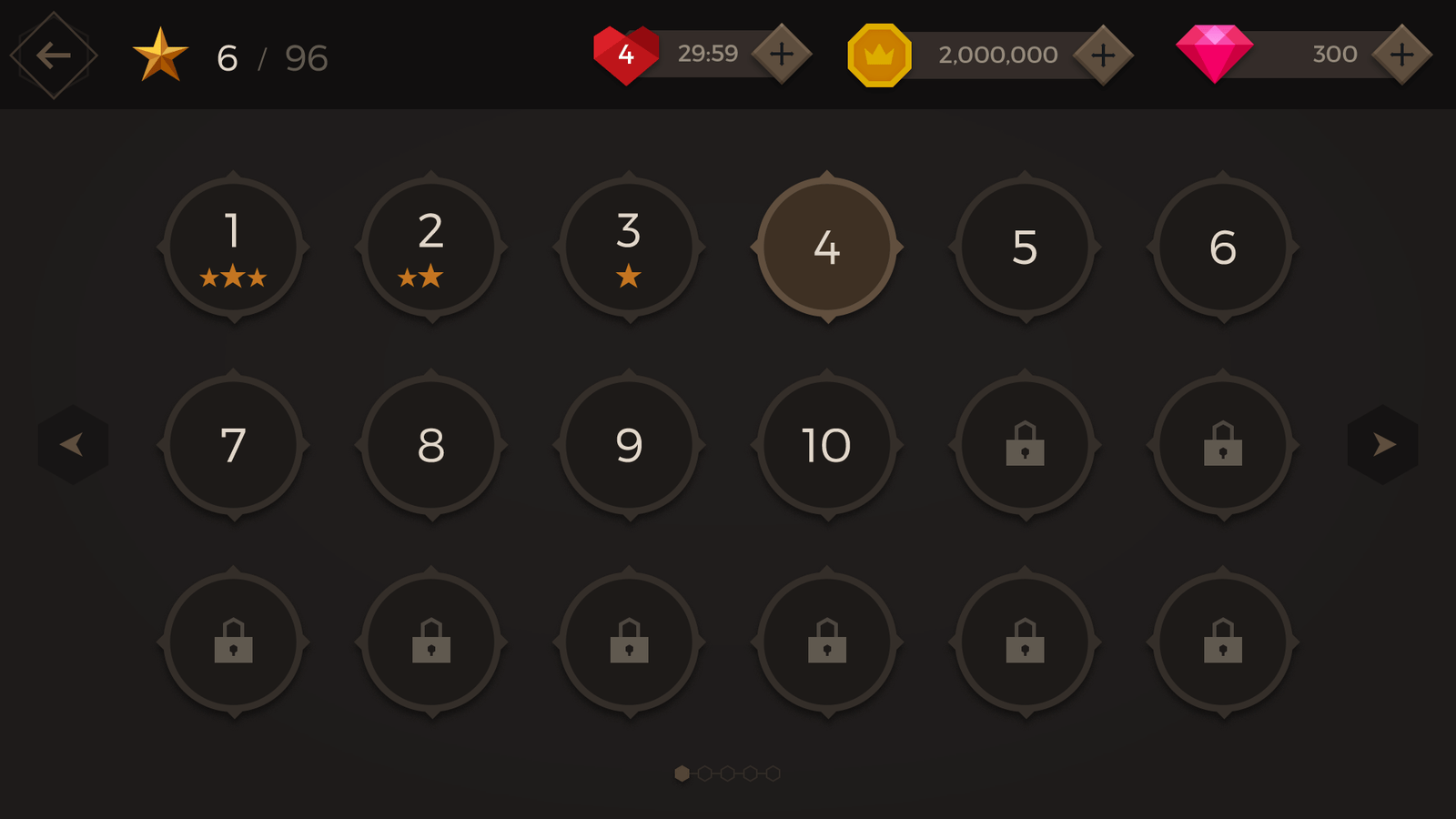 Dark Geo interface screenshot from LAYERLAB Shop showing layered geometric shapes on a dark background.
