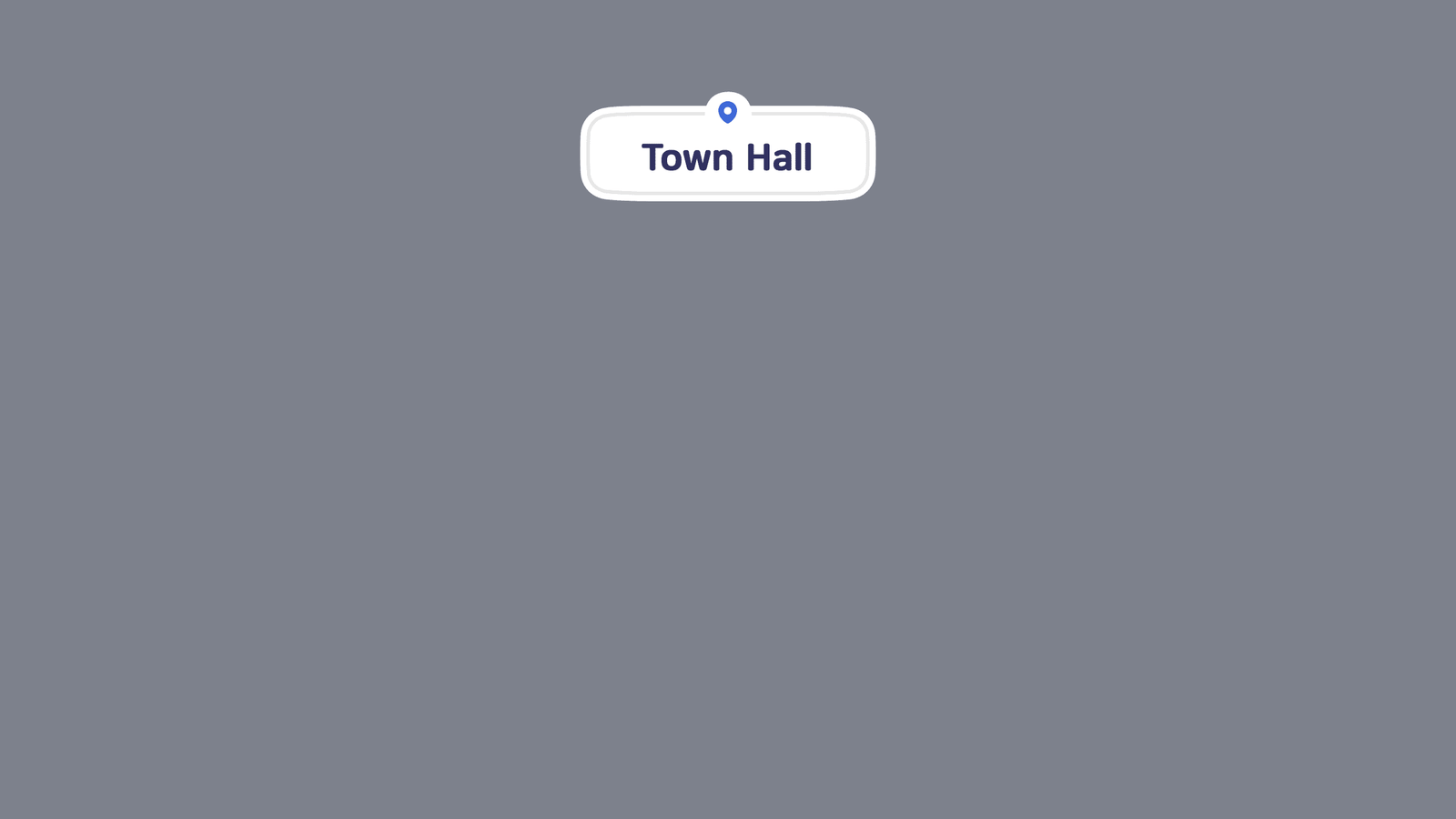 LayerLab Shop GUI life game interface showing town location info screen with detailed cityscape illustration and game options.