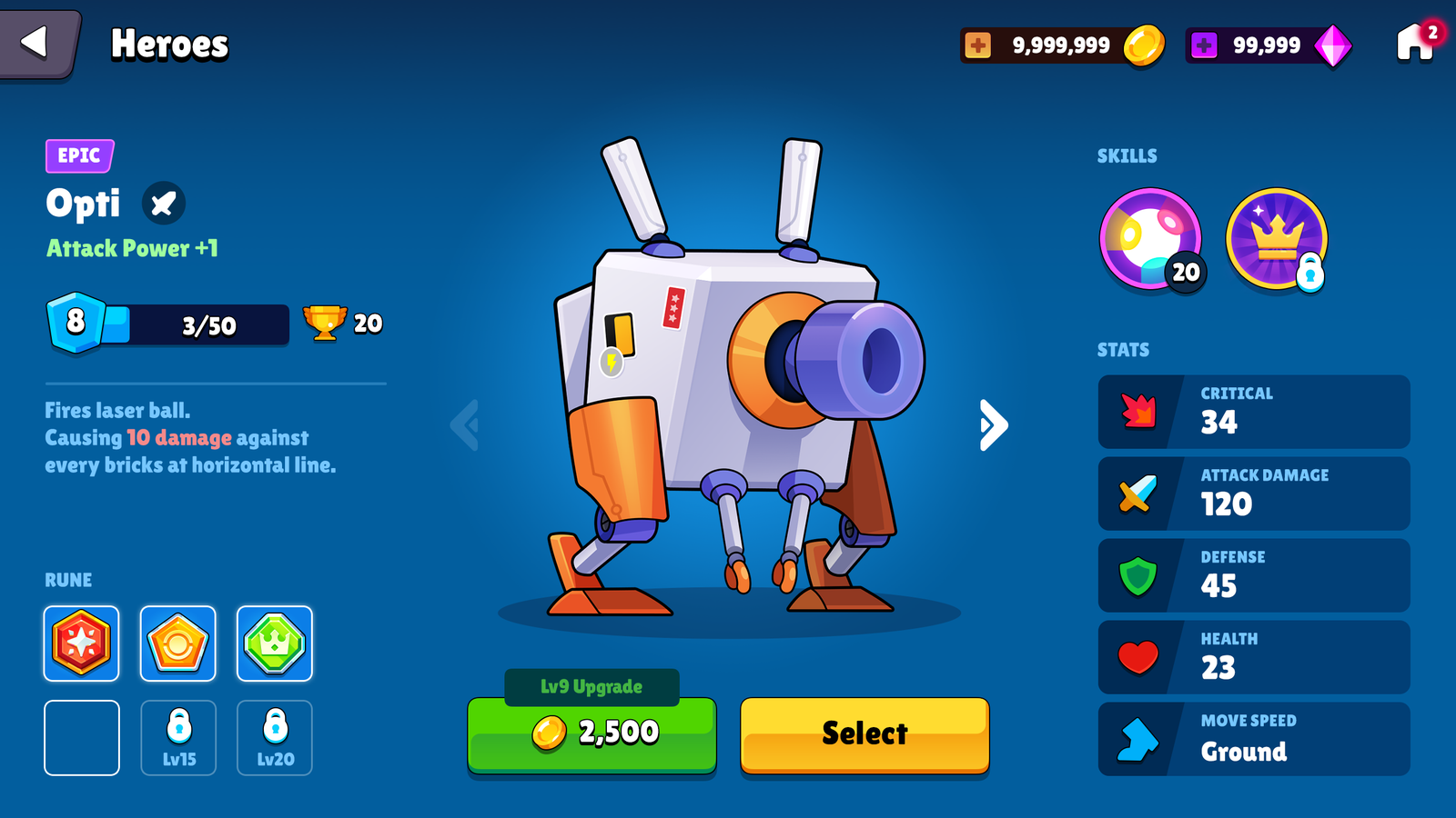 GUI Pro casual game interface design featuring character artwork, created by 내 스토어, with detailed visual elements.