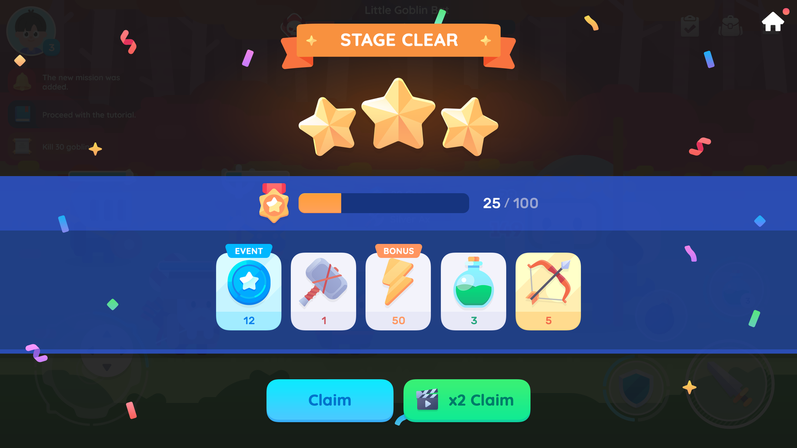LayerLab Shop GUI Pro simple casual interface screenshot with clear play result display in PNG format.