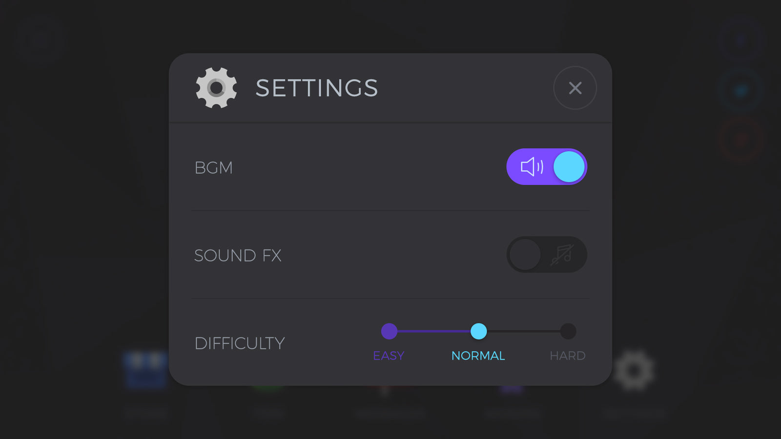 LayerLab Shop GUI neon interface settings displayed on screen in a sleek, modern digital design with vibrant neon accents.