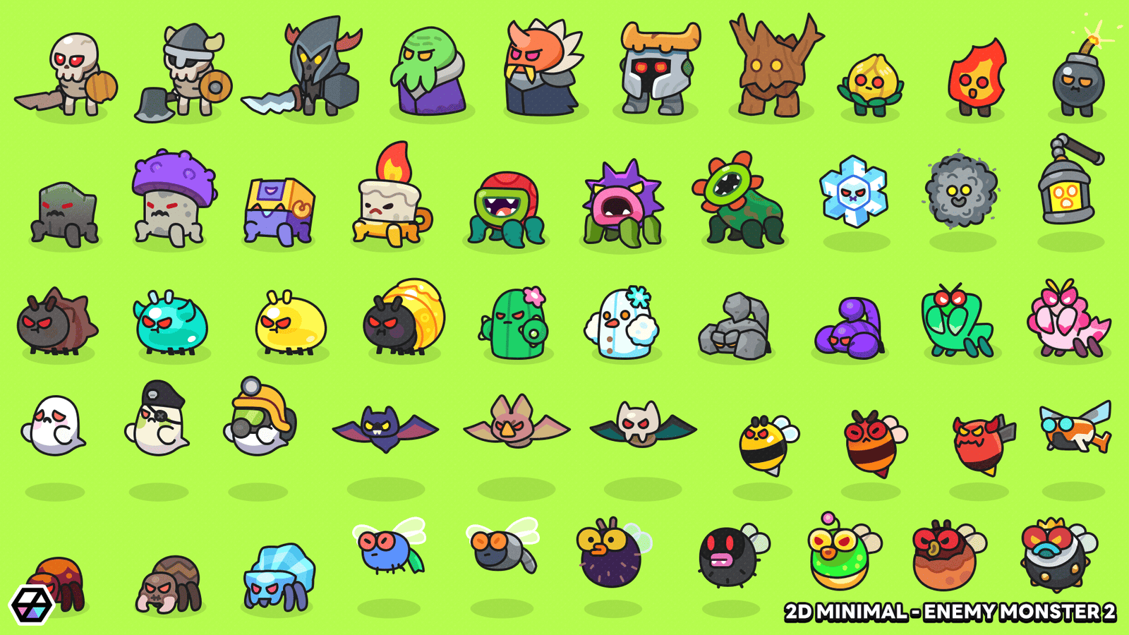 2D Minimal - Enemy Monster 2