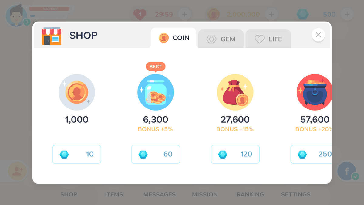 LAYERLAB Shop GUI Mono Round interface icon featuring a circular, monochrome design on a coin-shaped background.