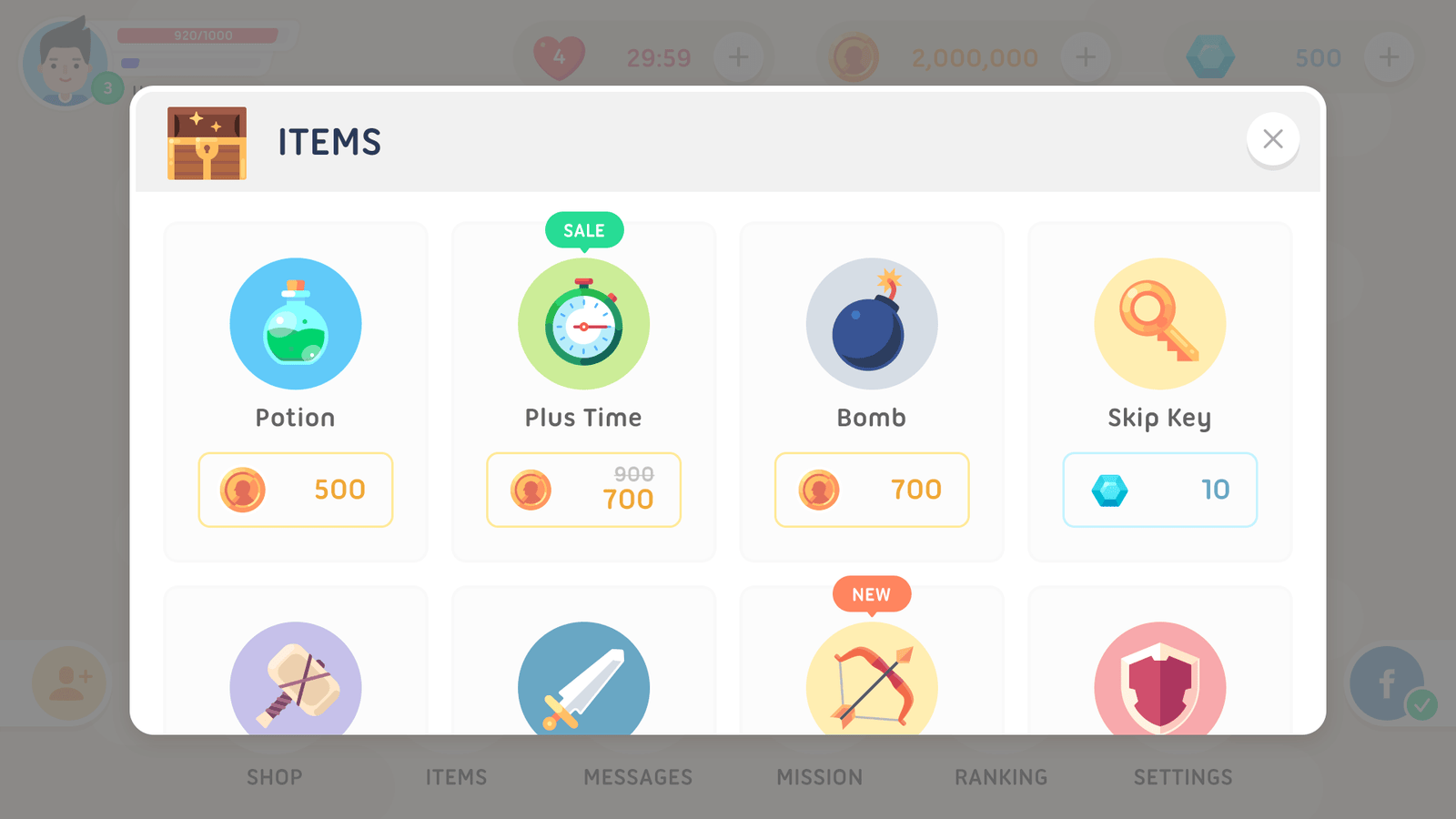 LAYERLAB Shop GUI Mono Round interface with circular control elements and sleek design on a black background.