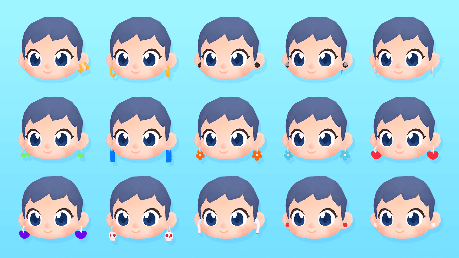 3D Characters Pro casual avatar from LAYERLAB Shop, featuring colorful 3D character designs on a white background.