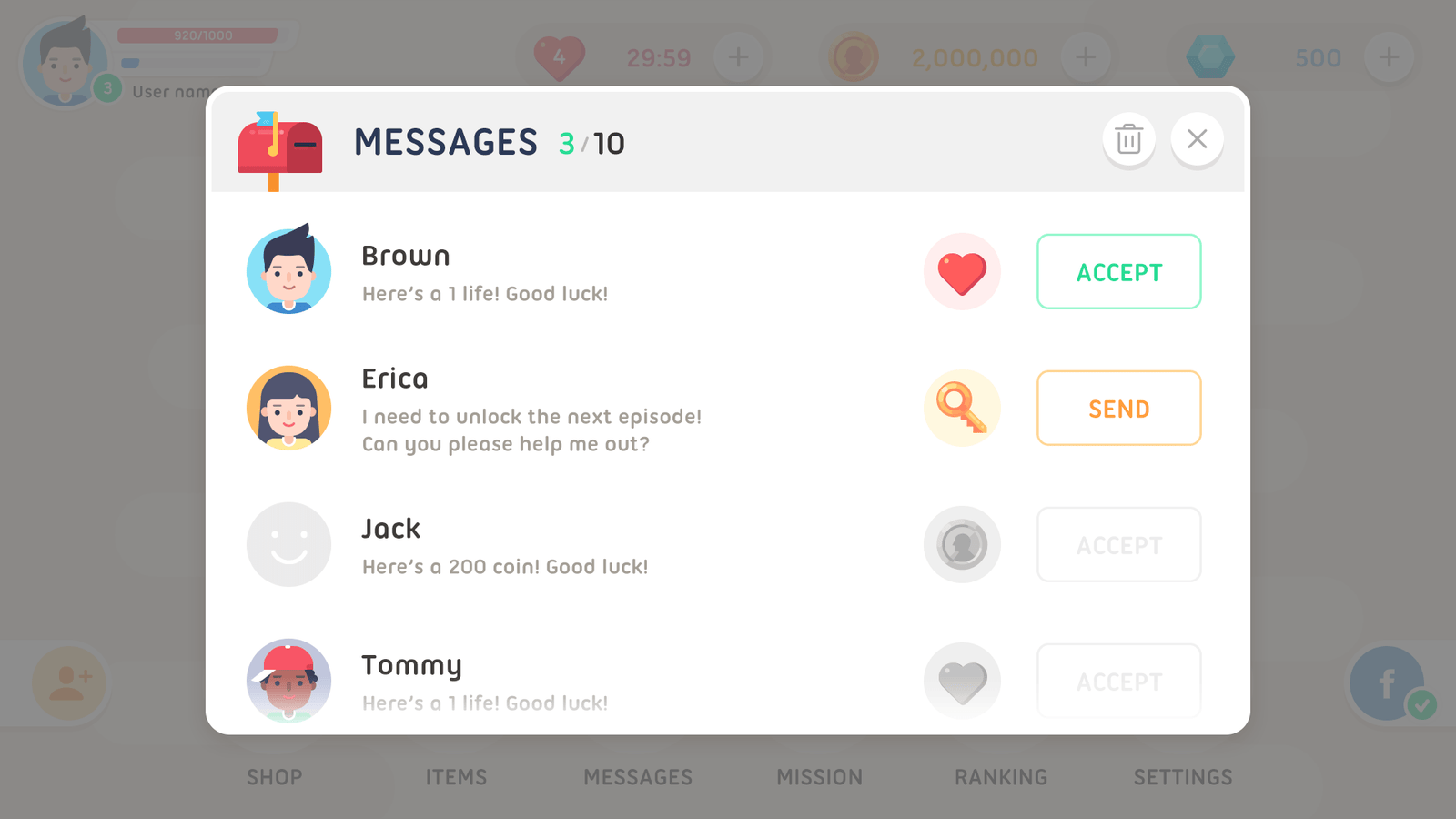 LayerLab Mono Round GUI interface with a clean, circular message display in a sleek, modern design.