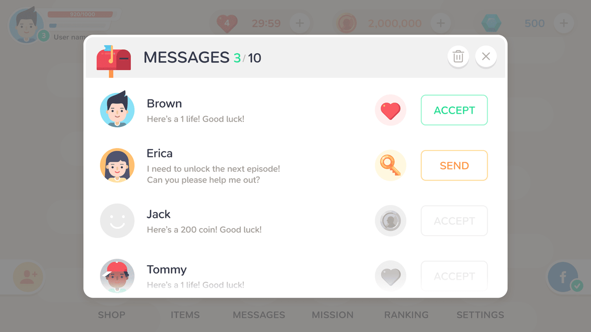 LayerLab Mono Round GUI interface with a clean, circular message display in a sleek, modern design.