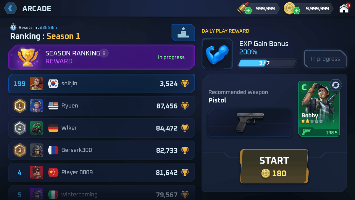 GUI Pro Survival Clean interface by LAYERLAB Shop showing a clean, modern digital design with icons and layout elements.