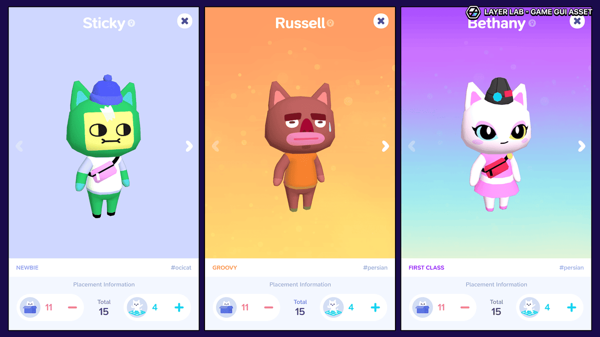 Neon2 interface design by LAYERLAB Shop, featuring vibrant neon-style graphics and layered PSD file for customization.