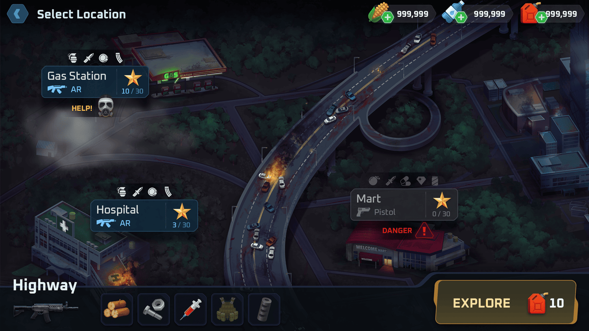 LayerLab Shop GUI Pro Survival Clean interface displayed on 18_Play_Map.png, showcasing a detailed, colorful game map design.