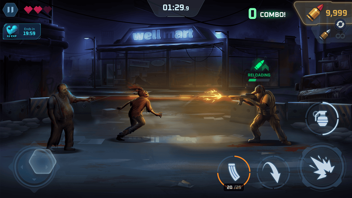 GUI Pro Survival Clean interface by LAYERLAB Shop, displaying a sleek, modern digital design with various clean control panels.