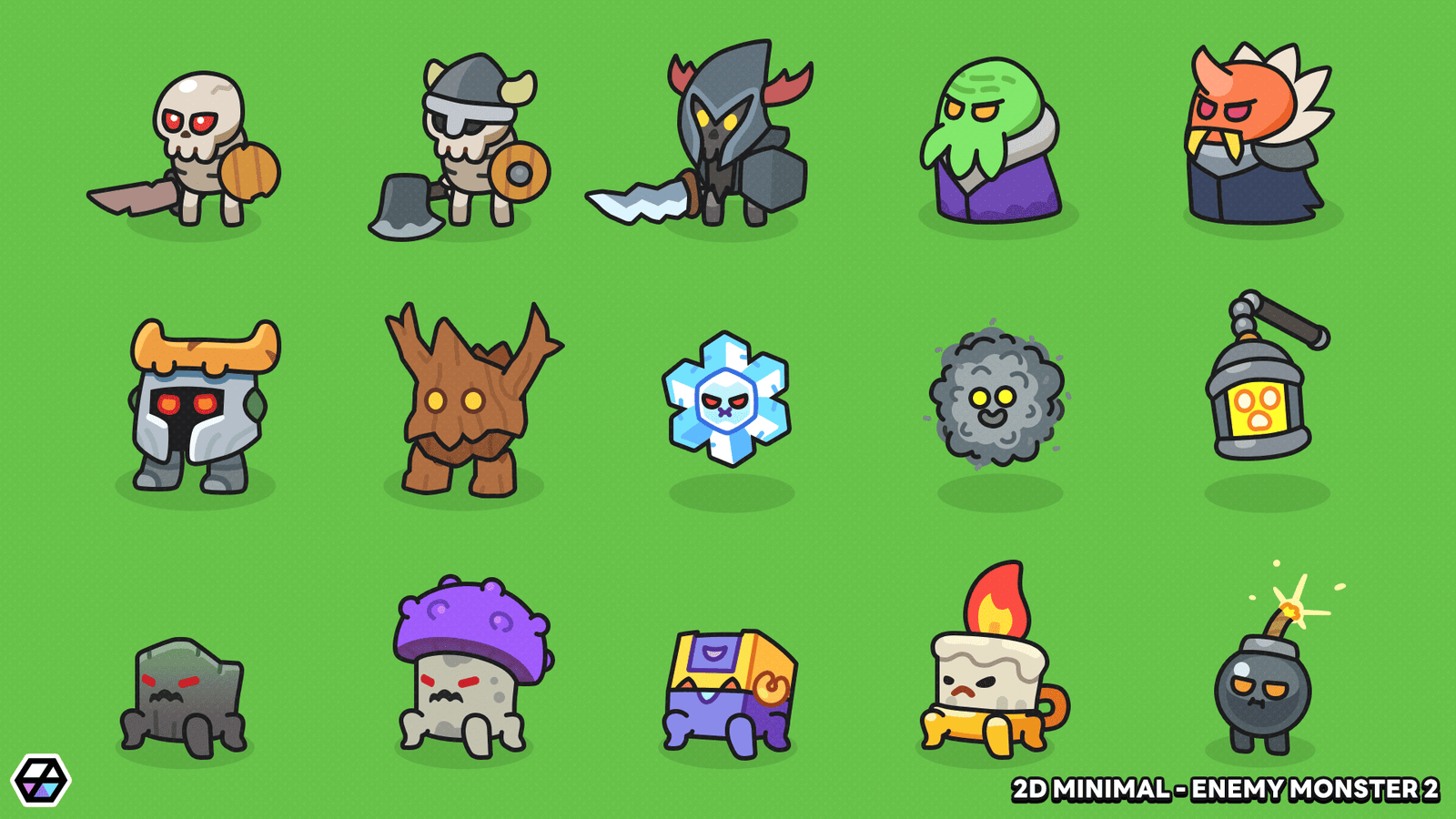 2D Minimal - Enemy Monster 2
