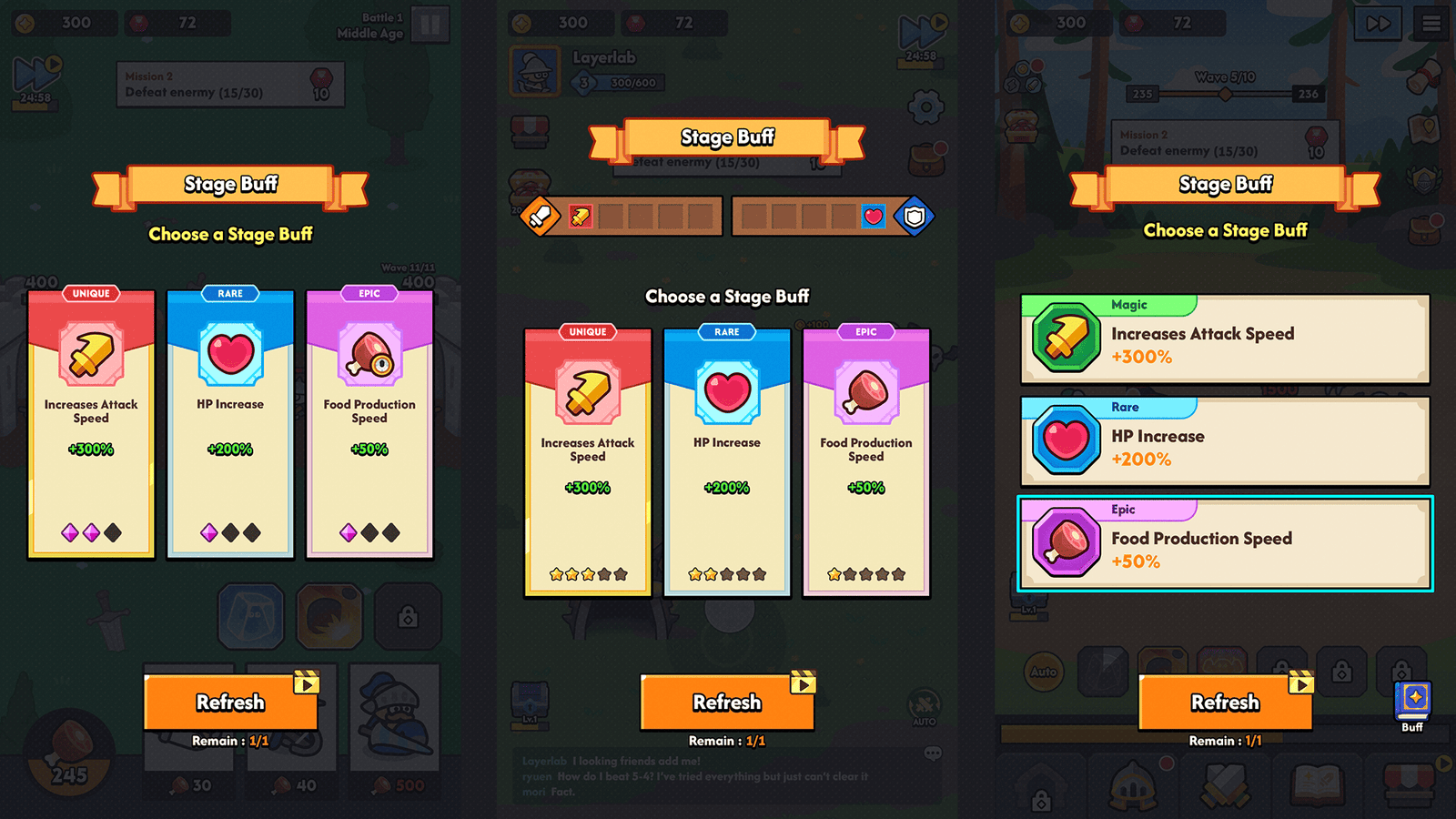 Minimal game interface GUI Pro by LAYERLAB Shop featuring sleek design and customizable PSD layers for game development.