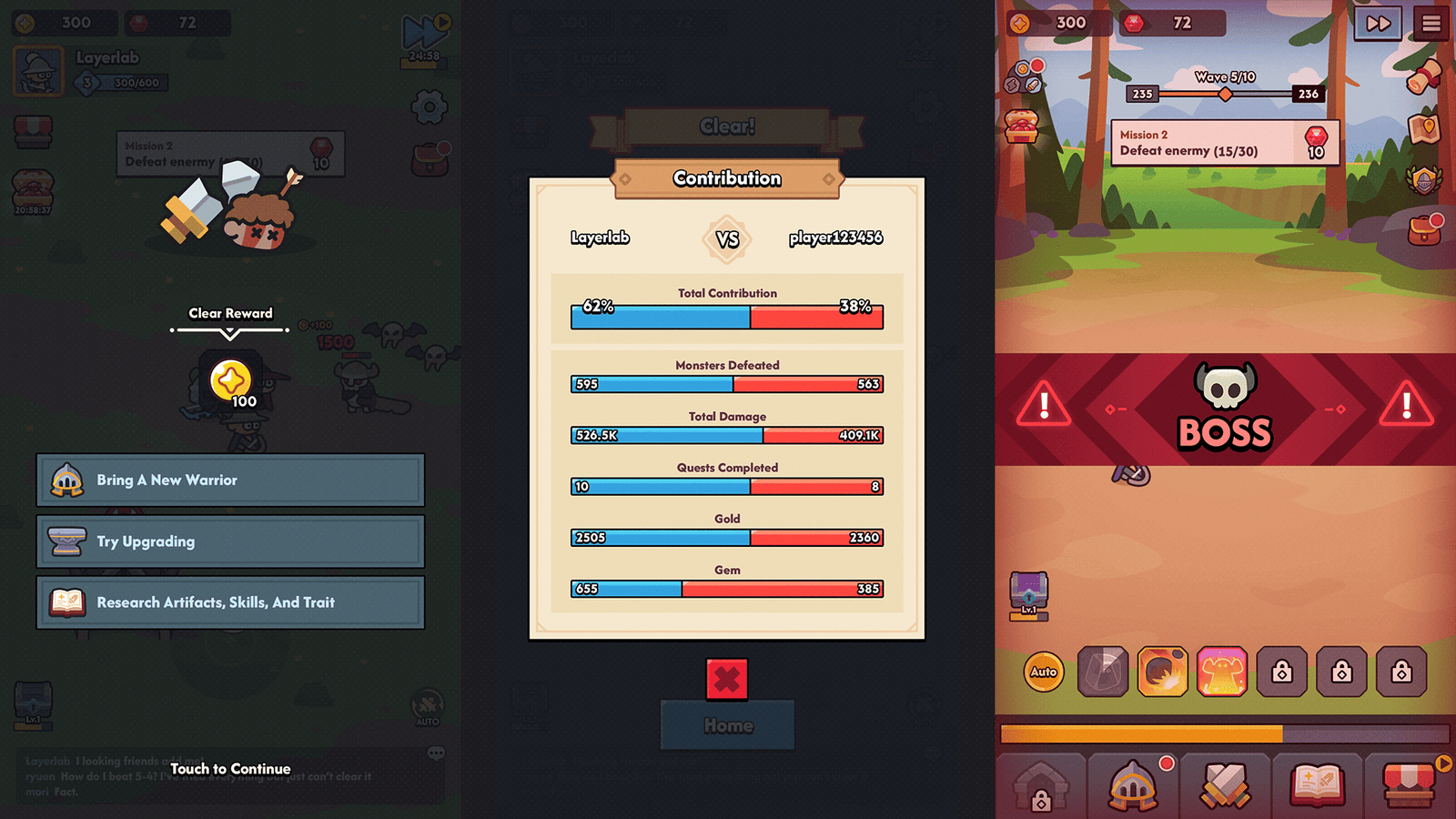 Minimal game interface light design by LAYERLAB Shop for GUI Pro, featuring sleek, modern graphics with PSD file included.