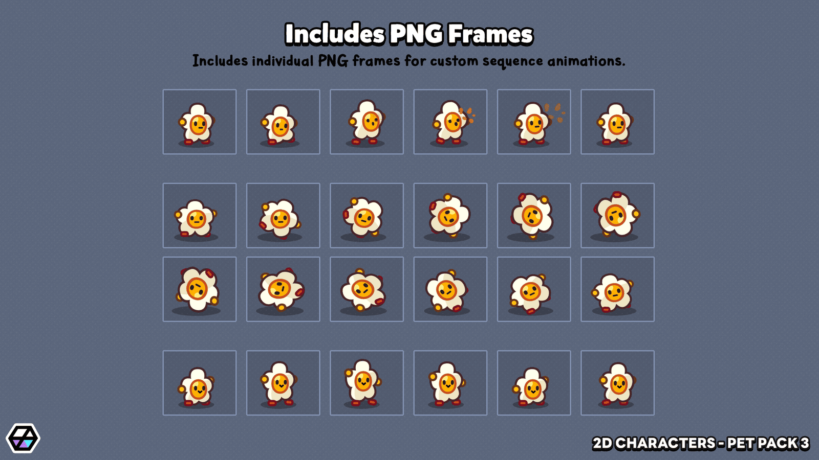 2D Characters - Pet Pack 3
