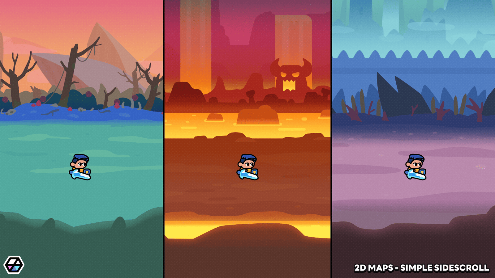 2D Maps - Simple Sidescroll