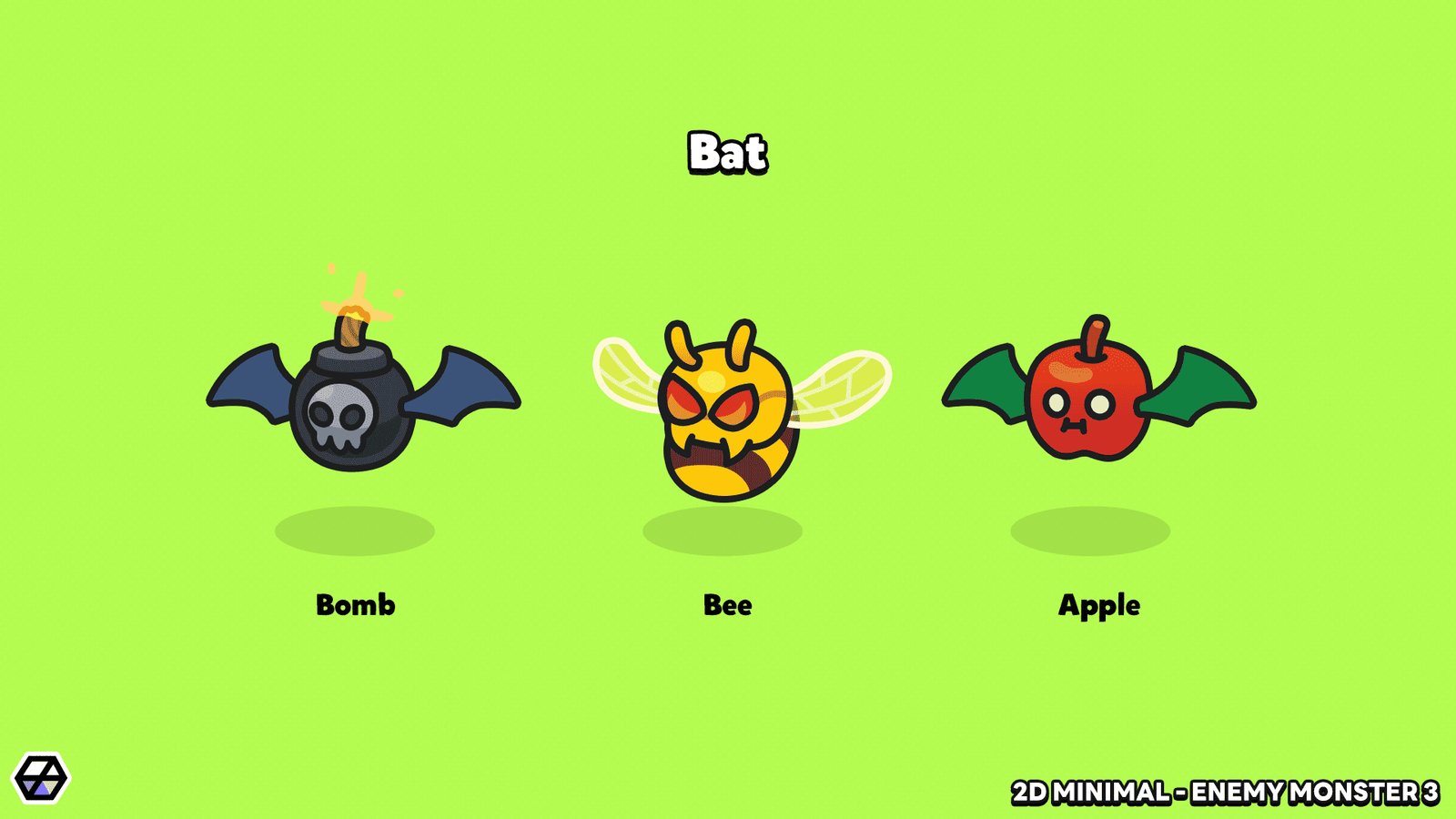 2D Minimal - Enemy Monster 3