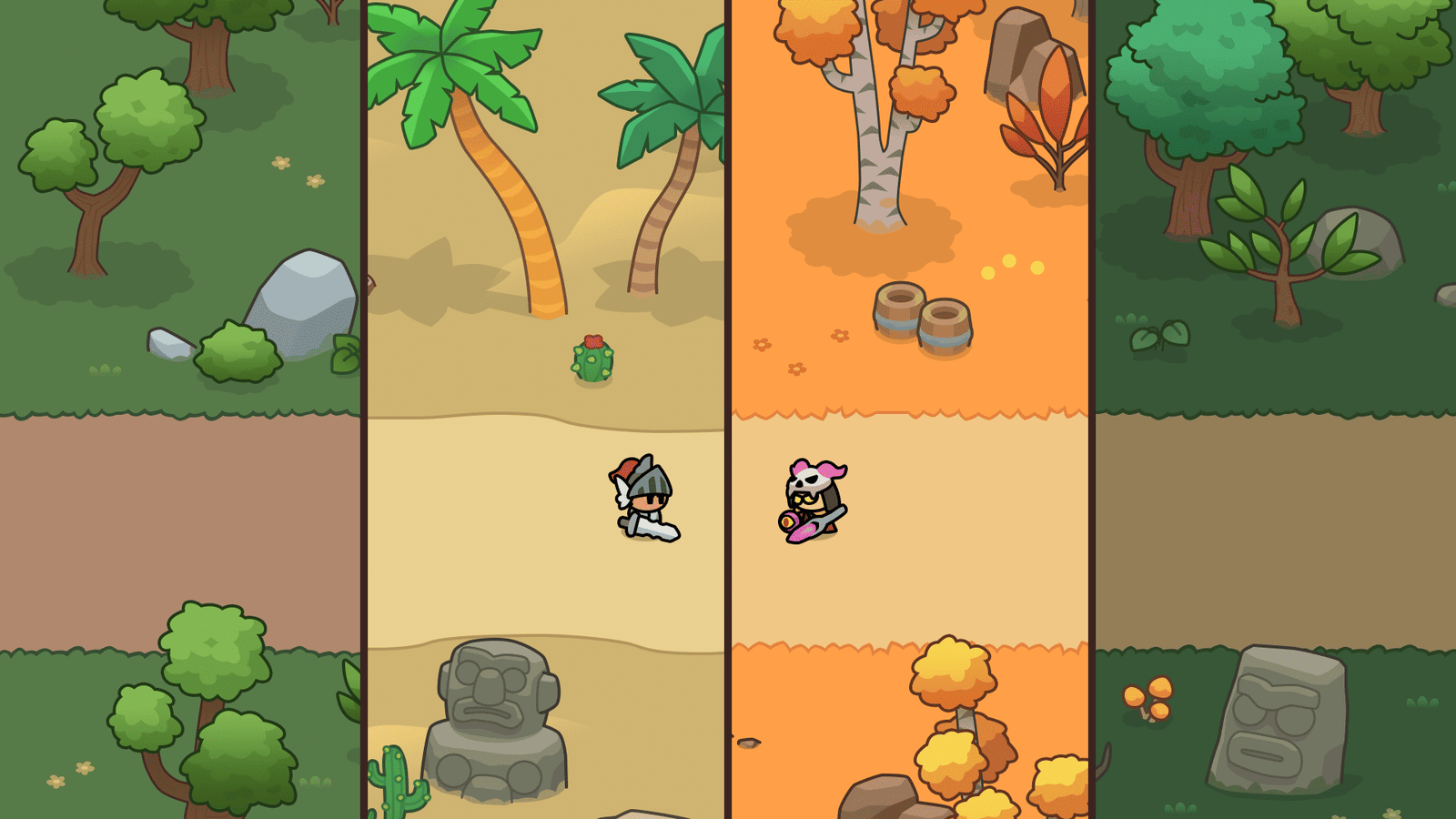 2D minimalist environment prop from LAYERLAB Shop, featuring a simple, stylized map design in muted tones.