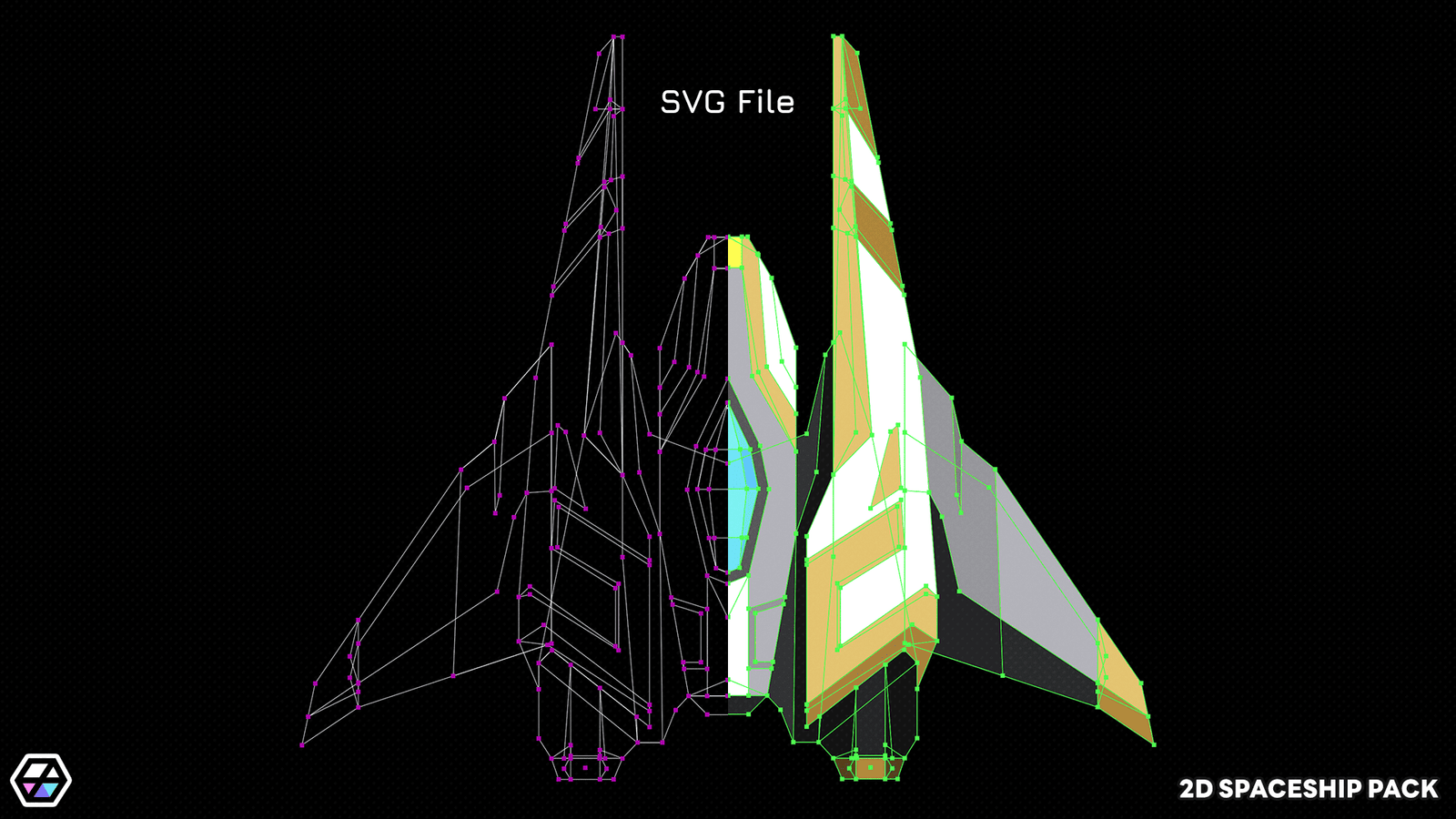 2D Spaceship Pack