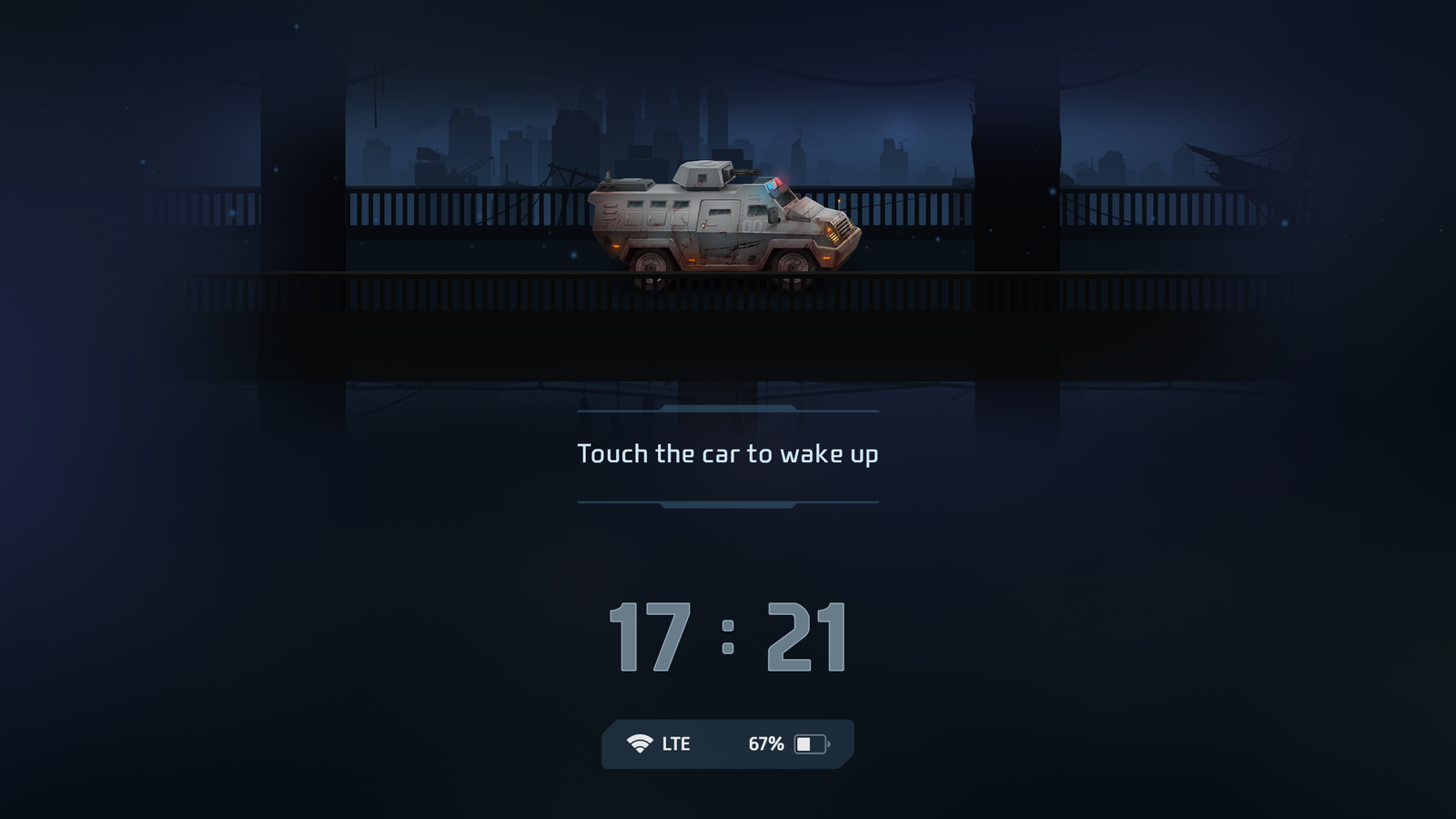 LayerLab Shop GUI Pro survival clean interface screenshot showing power save mode in a digital interface design.