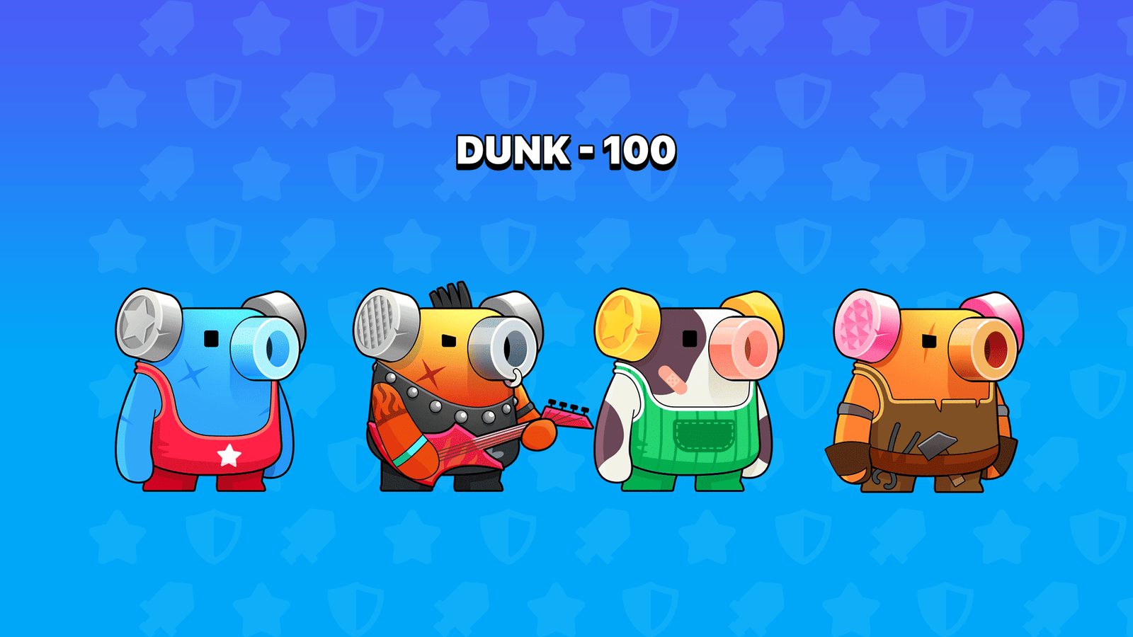 Two casual 2D characters from LAYERLAB Shop, featuring colorful outfits and expressive poses, on a plain background.