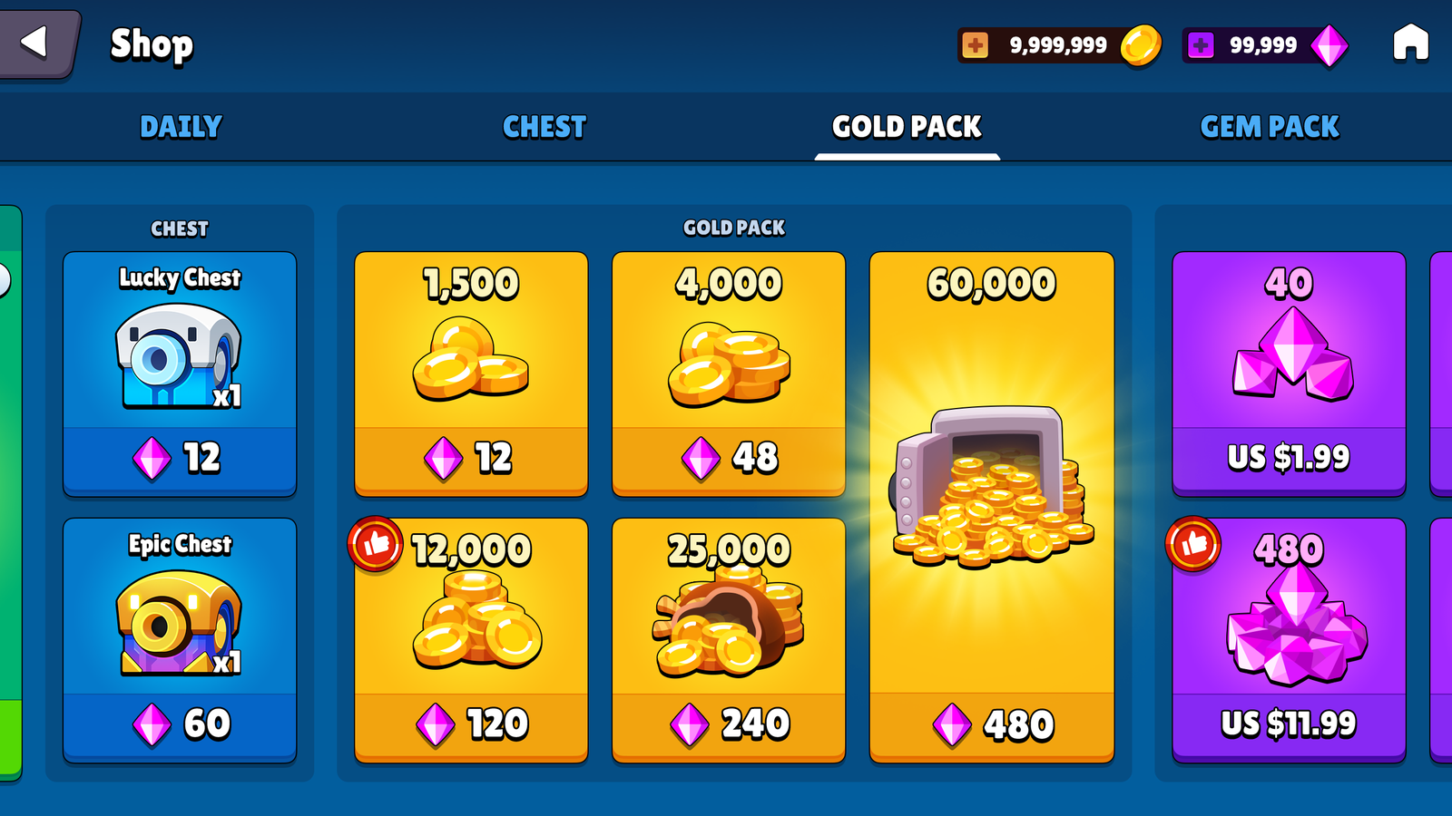 Casual game interface design by 내 스토어 for GUI Pro, featuring colorful game elements and user-friendly layout.