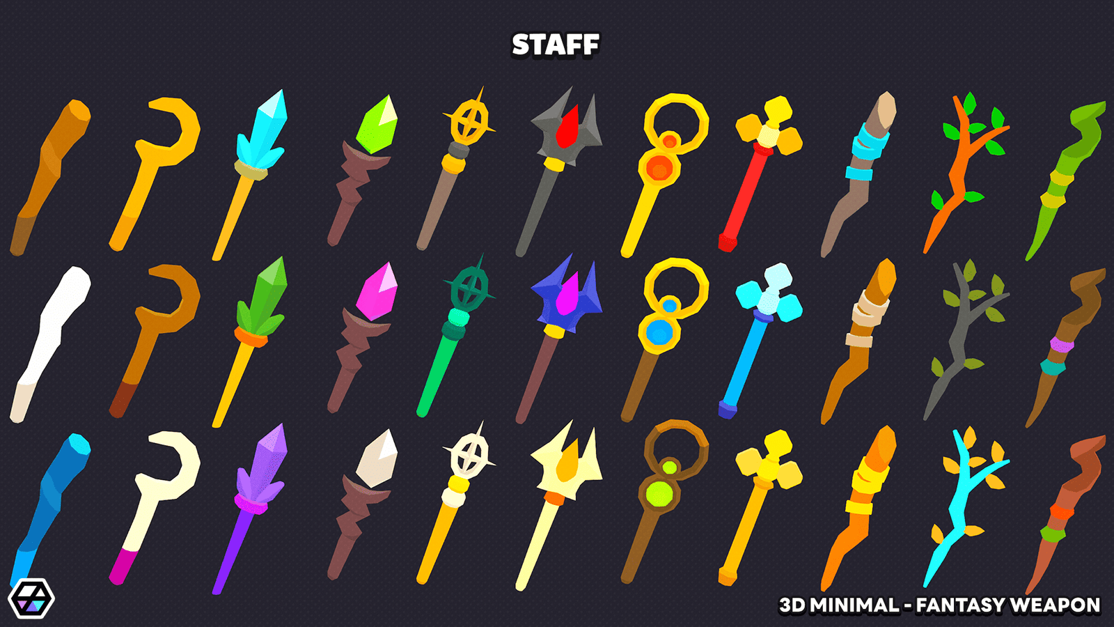3D Minimal - Fantasy Weapon