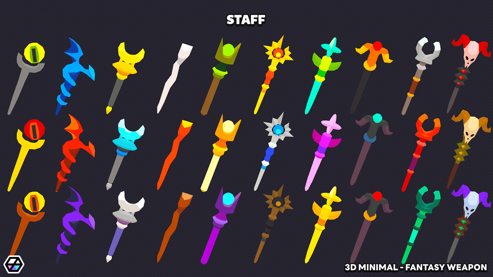 3D Minimal - Fantasy Weapon