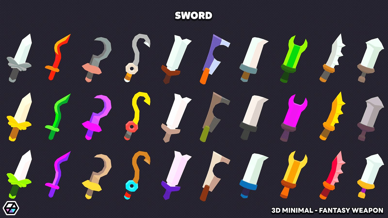 3D Minimal - Fantasy Weapon