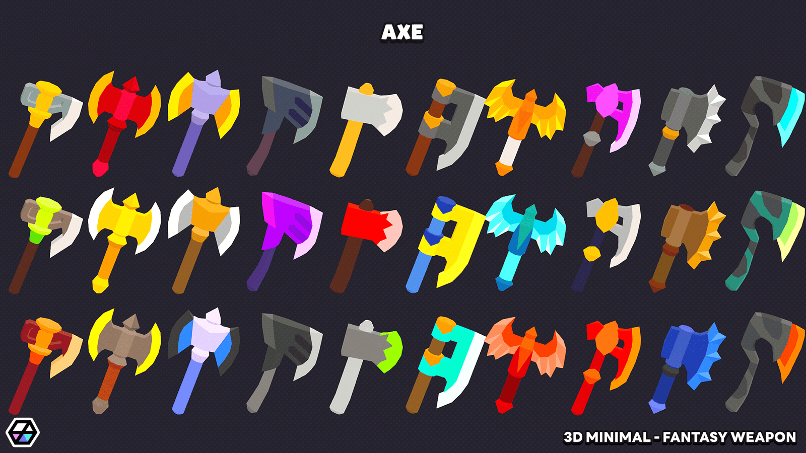 3D Minimal - Fantasy Weapon