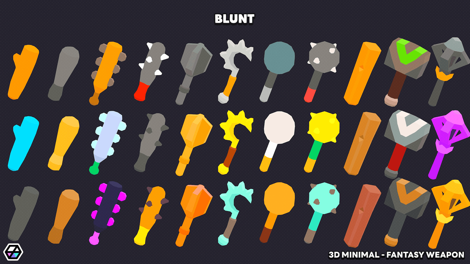 3D Minimal - Fantasy Weapon
