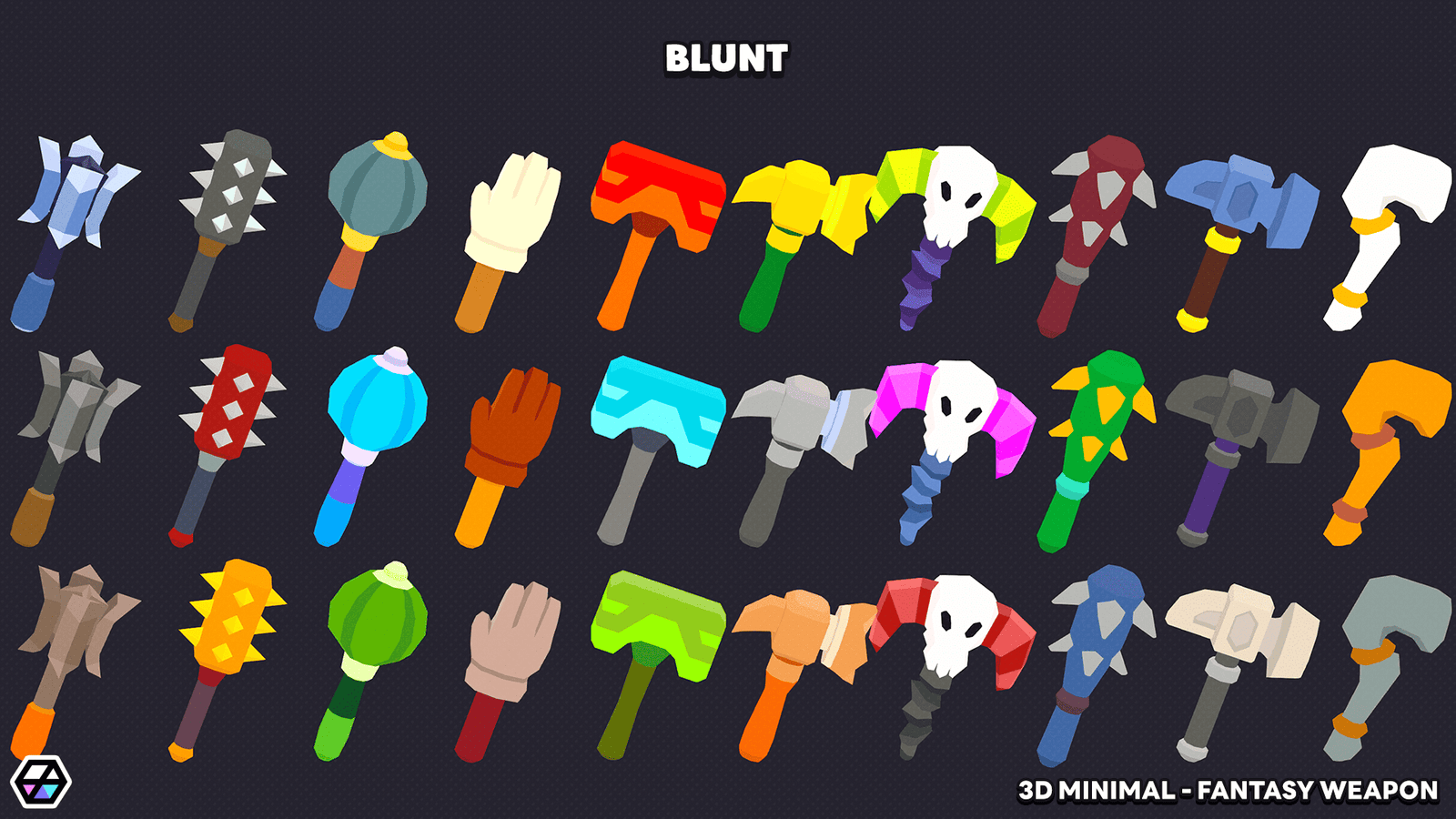 3D Minimal - Fantasy Weapon