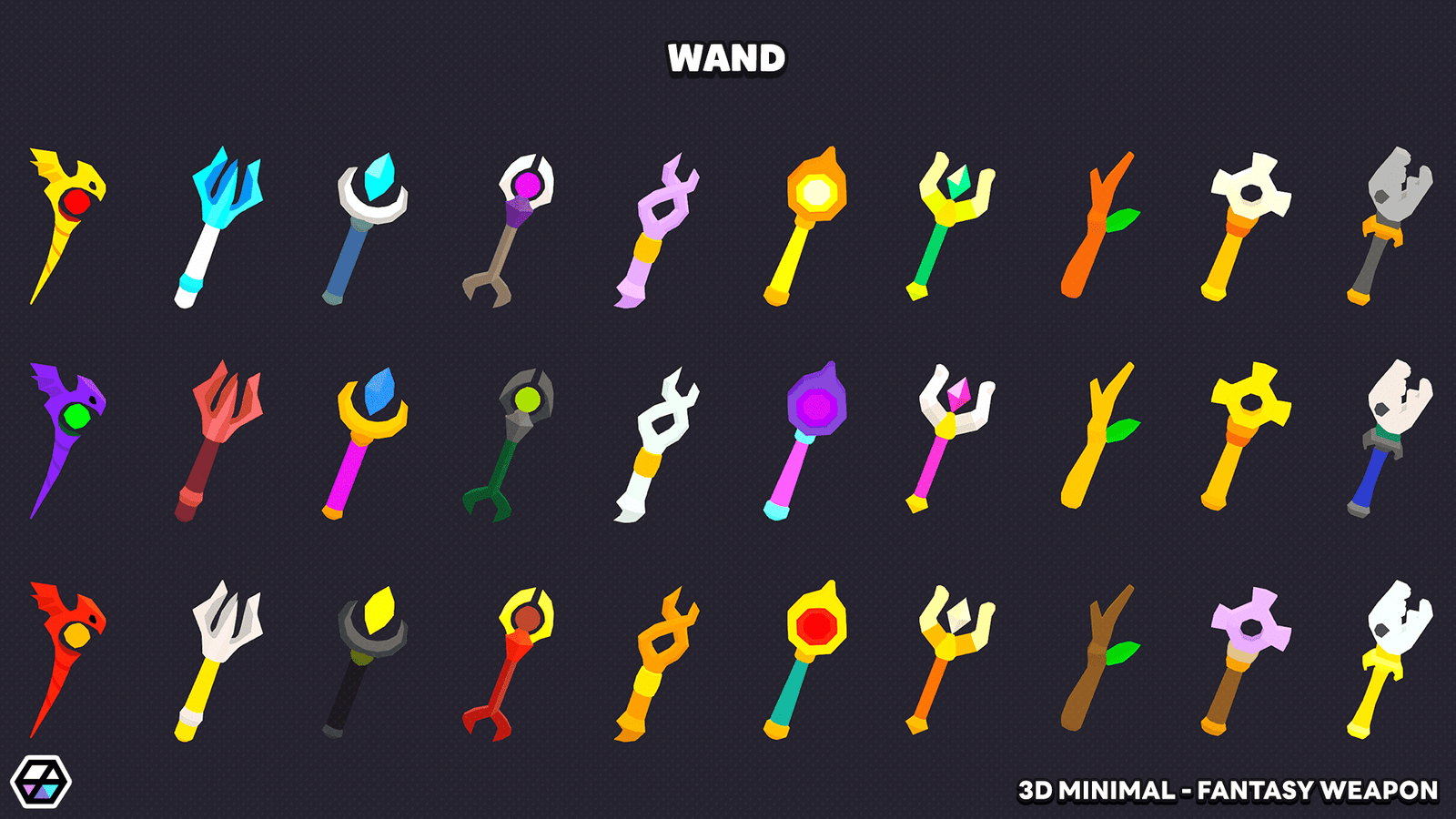 3D Minimal - Fantasy Weapon