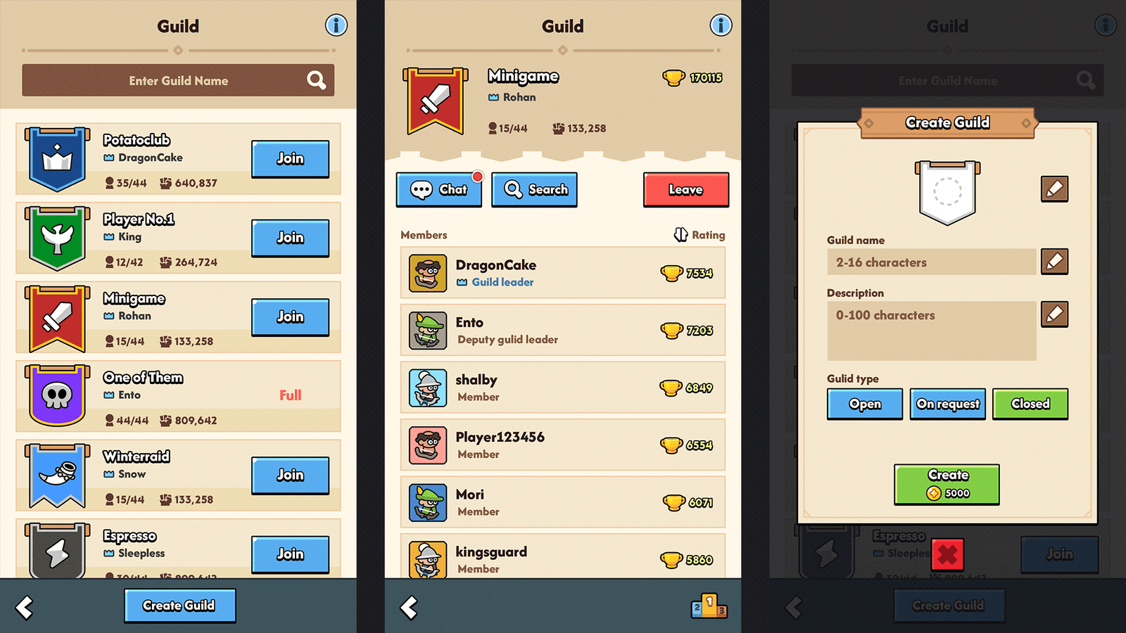 Minimal game interface light design by LAYERLAB Shop for GUI Pro, featuring sleek elements and customizable PSD layers.