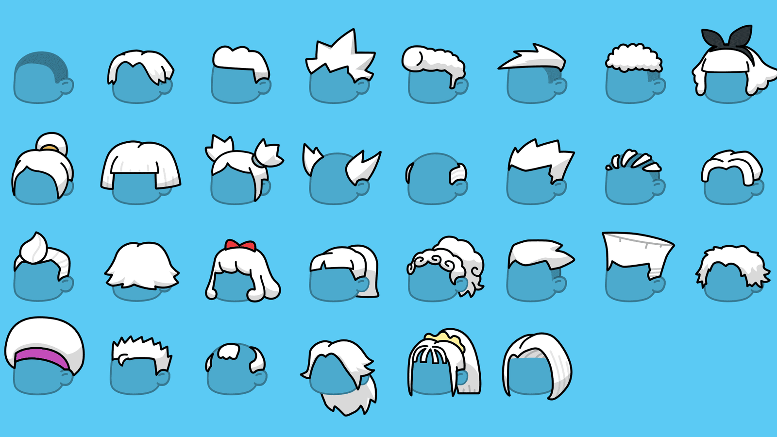Casual character created with 2D Art Maker by LAYERLAB Shop, showcasing a colorful, stylized animated character design.