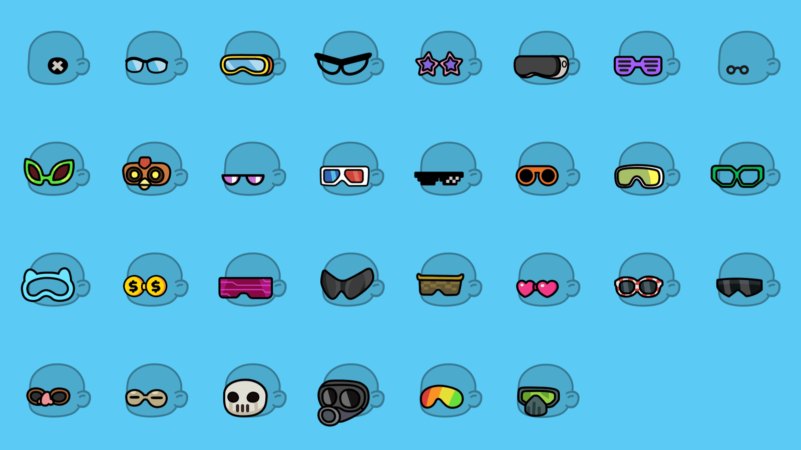 Casual character 2D art created by LAYERLAB Shop, featuring colorful, stylized cartoon-style character illustration.