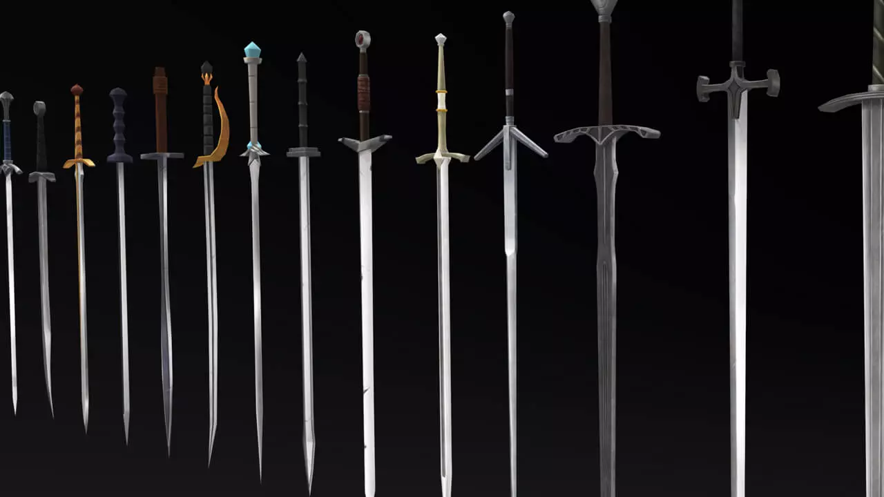 3D Weapon prop from LAYERLAB Shop, featuring detailed design and realistic appearance, ideal for 3D modeling and animation projects.