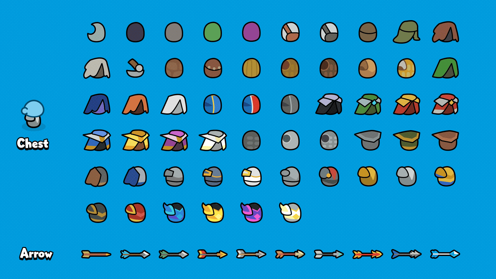 2D Minimal Character Maker by LAYERLAB Shop, featuring a simple, stylized cartoon character with clean lines and vibrant colors.