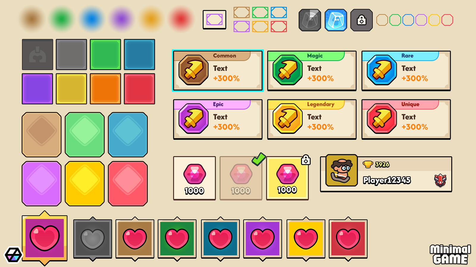 LAYERLAB Shop GUI Pro minimal game interface light with sleek design and customizable lighting features.