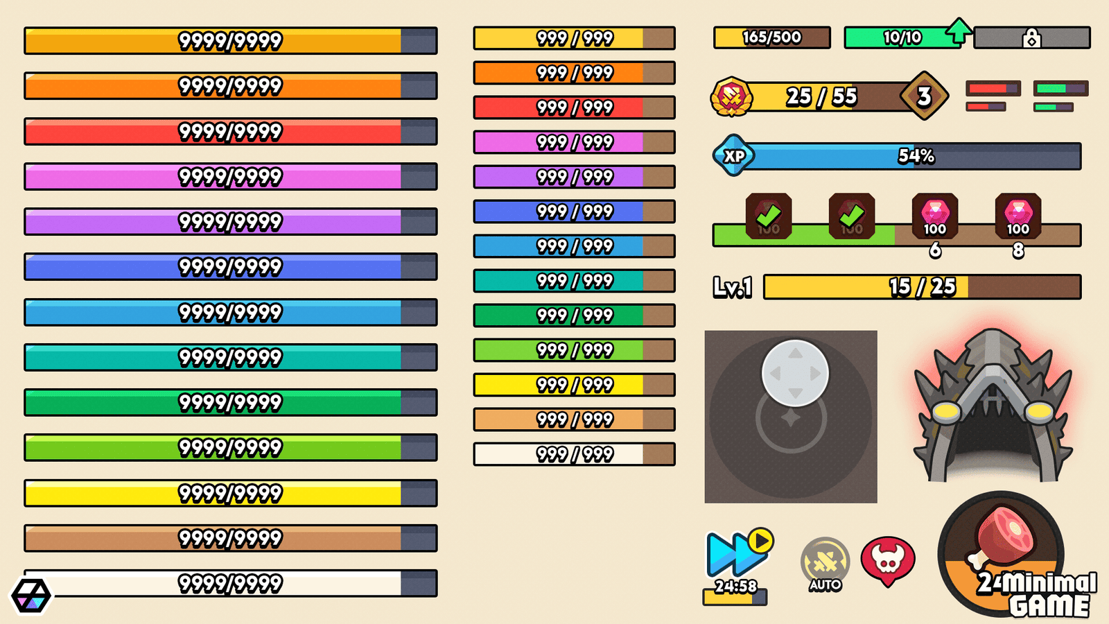 LAYERLAB Shop GUI Pro minimal game light interface showing sleek, modern design with customizable lighting options