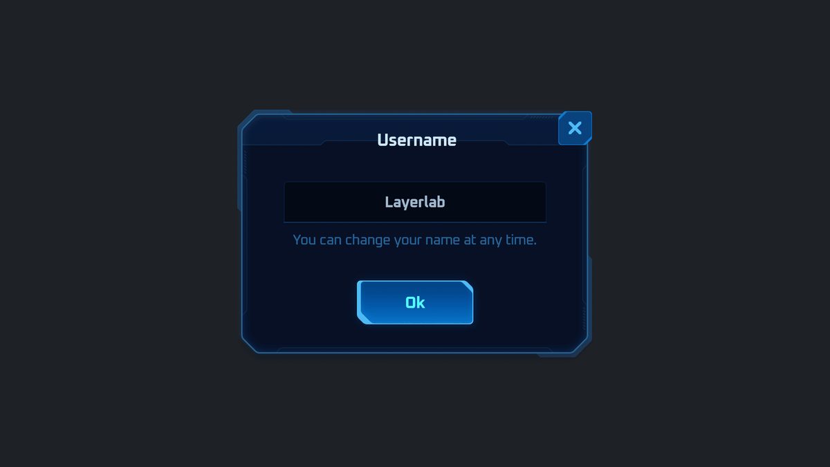 Screenshot of GUI Pro Survival Clean interface by LAYERLAB Shop showing a popup window with username input field and options.