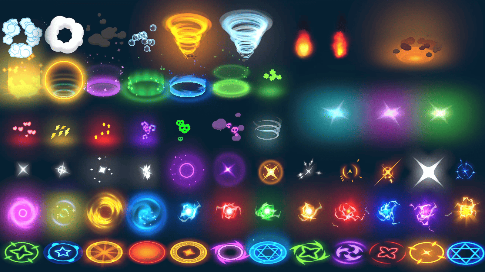 Cartoon Casual VFX Pack