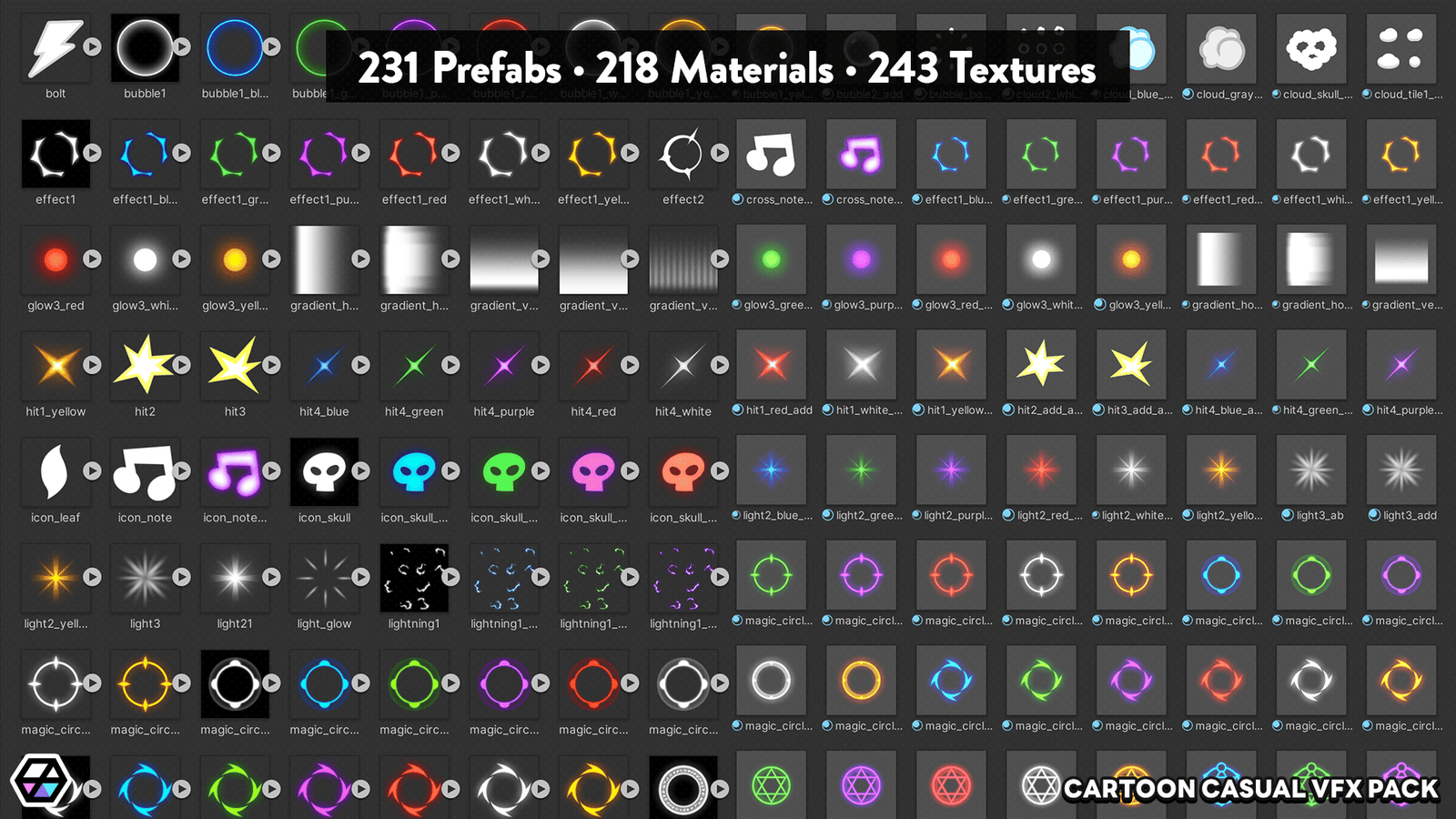 Cartoon Casual VFX Pack