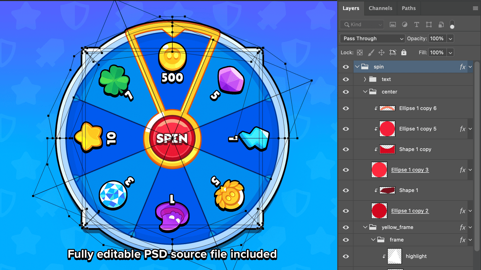 LAYERLAB Shop GUI Super Casual Roulette interface screenshot showing colorful, user-friendly design for online roulette games