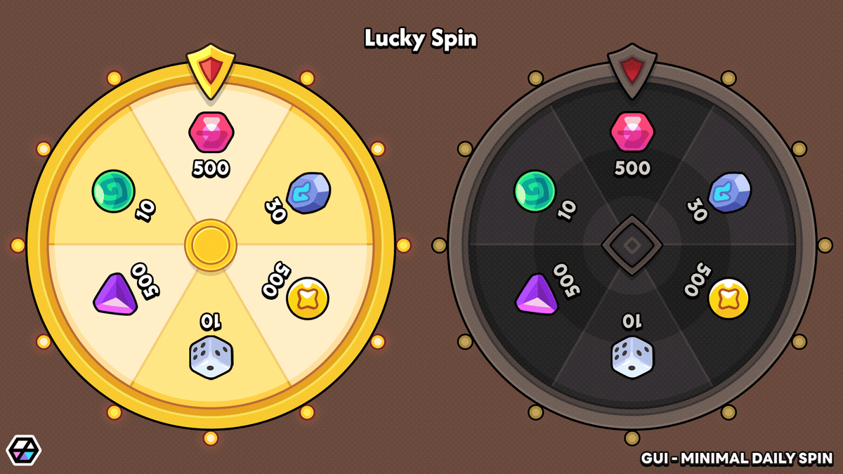 GUI - Minimal Daily Spin