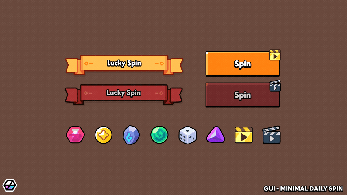 GUI - Minimal Daily Spin