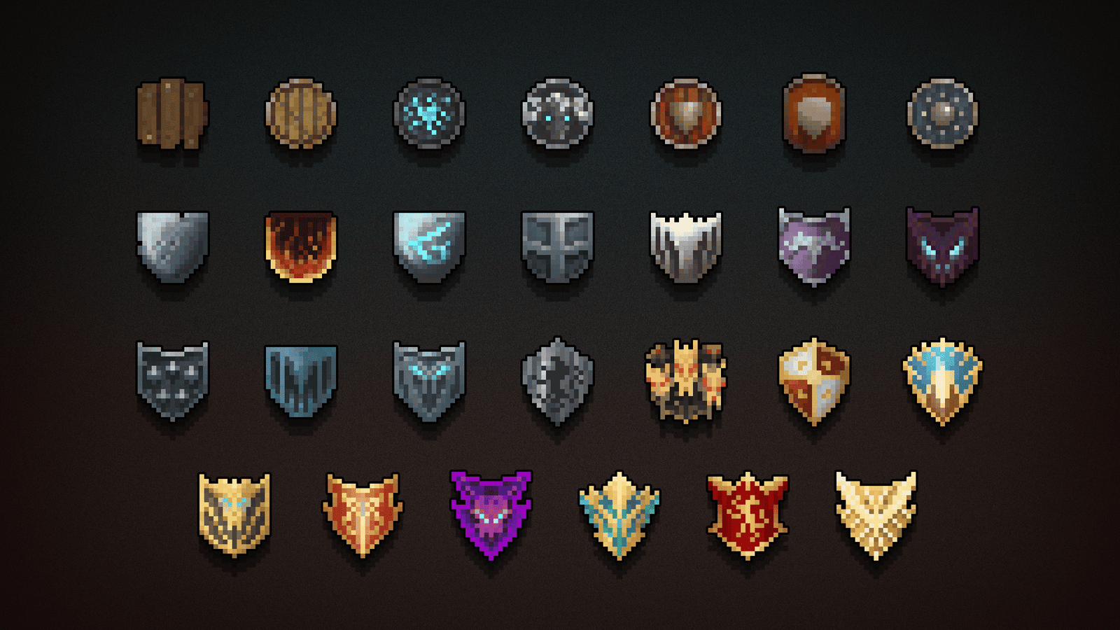 2D pixel RPG icon featuring a classic fantasy character, ideal for game design and digital art projects.