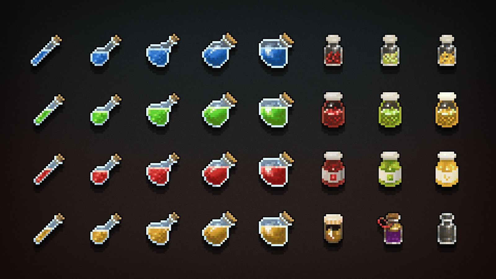 2D pixel RPG icon from LAYERLAB Shop, featuring vibrant pixel art design perfect for gaming or RPG-themed projects.