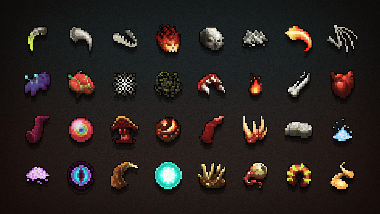 2D pixel RPG icon featuring vibrant pixel art, perfect for gaming or fantasy-themed projects, by LAYERLAB Shop.